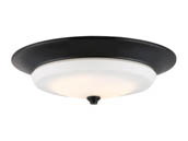 Nuvo Lighting 62-972 20W/LED/3000K90CRI/120-277V/AB 20 Watt, 3000K, 90 CRI, 120-277V LED Flush Mount Fixture