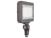 MaxLite 104189 MSF29UW-40BKT Maxlite 100 Watt HID Equivalent, 29 Watt 4000K Slim LED Flood Light Fixture With 1/2" Threaded Knuckle