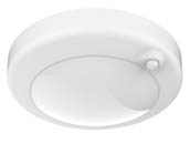 Feit Electric CM7.5/840/35/MOT/BAT FEIT/RECHARGE/840/MOTION/BAT Feit 5 Watt 7.5" Battery Powered Rechargeable LED Ceiling Fixture With Motion Sensor, 4000K